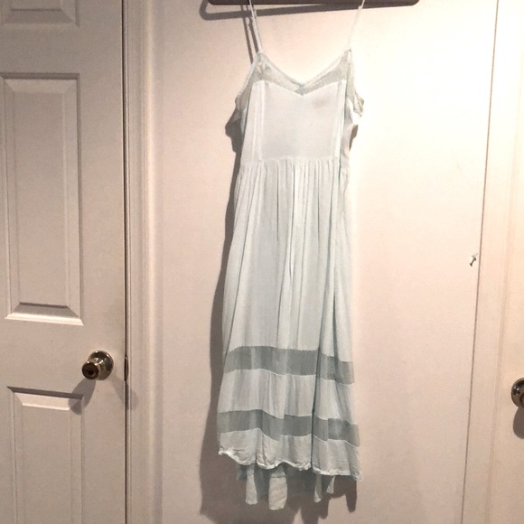Mint Sheer Summer Dress - Picture 3 of 6